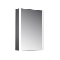 Tailored Eden Illuminated LED Side Strips Single Door Mirror Cabinet 500mm x 700mm