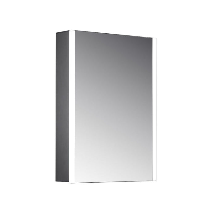 Tailored Eden Illuminated LED Side Strips Single Door Mirror Cabinet 500mm x 700mm