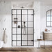 Roman Liberty Recessed Grid Hinged Shower Door
