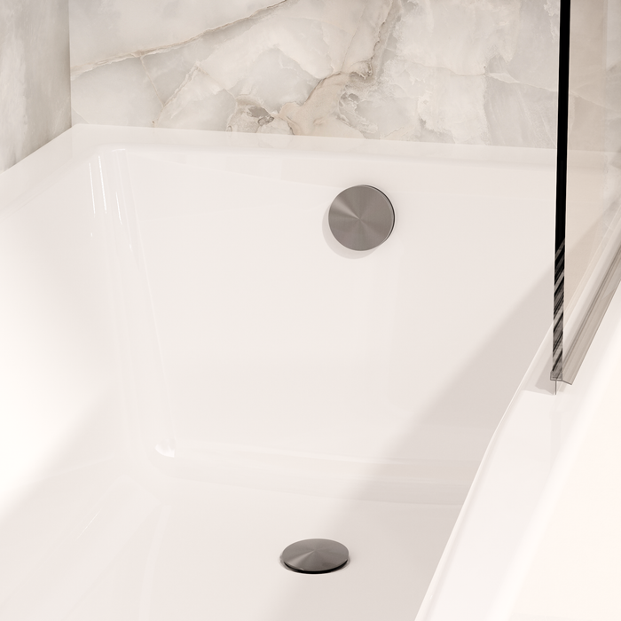 Crosswater 3ONE6 Bath Click Clack Waste Extended