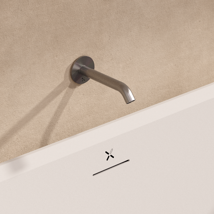 Crosswater 3ONE6 Bath Spout Wall Mounted