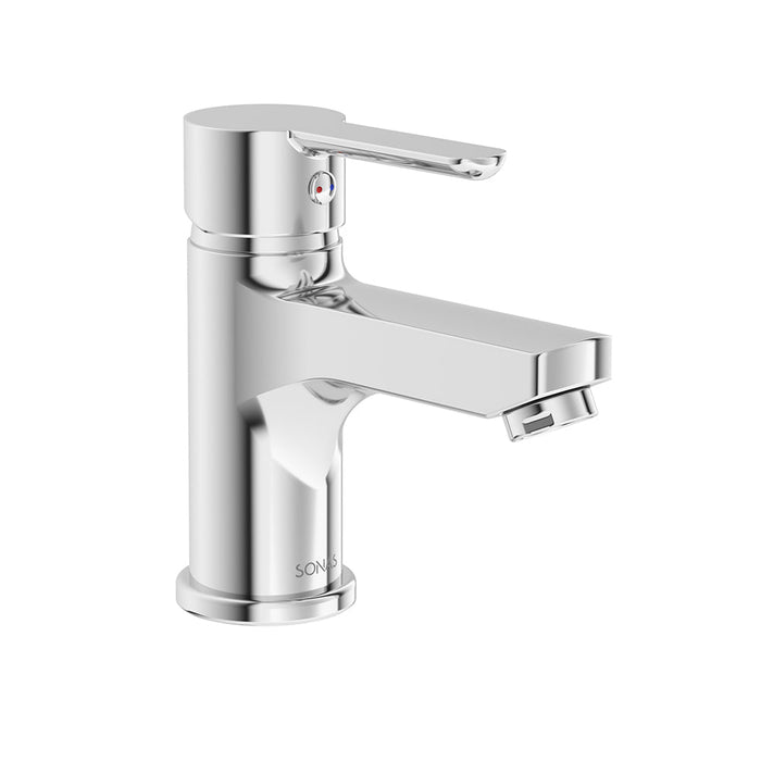 Sonas Core Basin Mixer Tap with Free Waste - Chrome