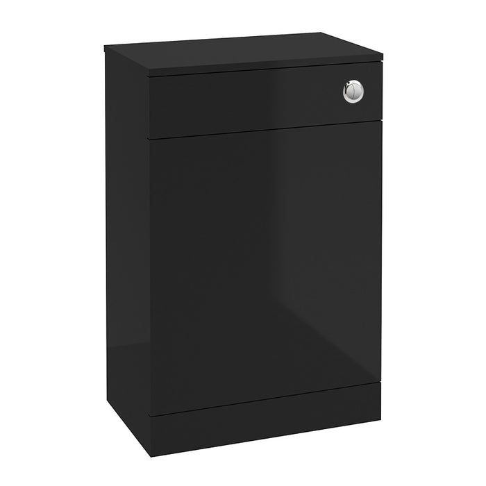 Sonas Strata 500mm WC Unit & Cistern with Chrome Flush Button