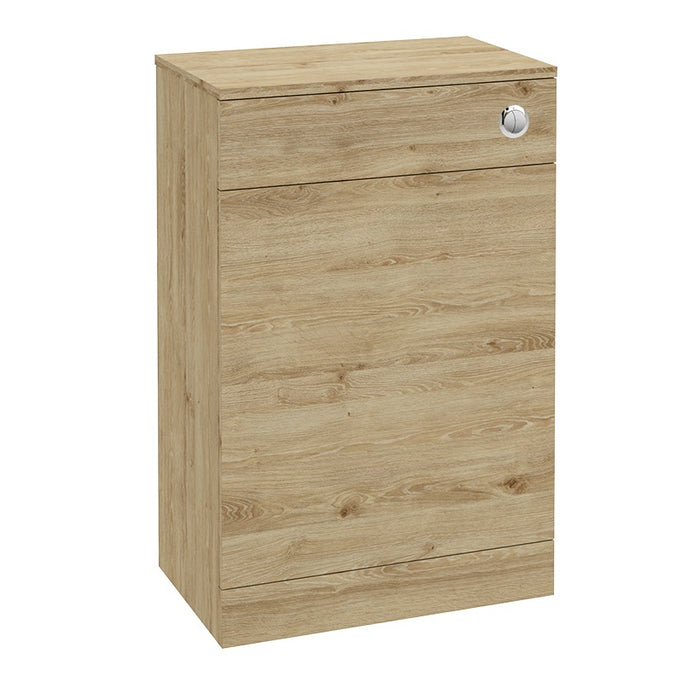 Sonas Strata 500mm WC Unit & Cistern with Chrome Flush Button