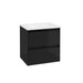 Sonas Source 2 Drawer Wall Hung Vanity Unit with Basin