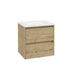 Sonas Source 2 Drawer Wall Hung Vanity Unit with Basin