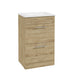 Sonas Strata 2 Drawer Floorstanding Vanity Unit with Basin & Handles