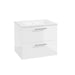 Sonas Strata 2 Drawer Wall Hung Vanity Unit with Basin & Handles