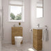 Sonas Strata 500mm 1 Door Floorstanding Cloakroom Vanity Unit with Basin
