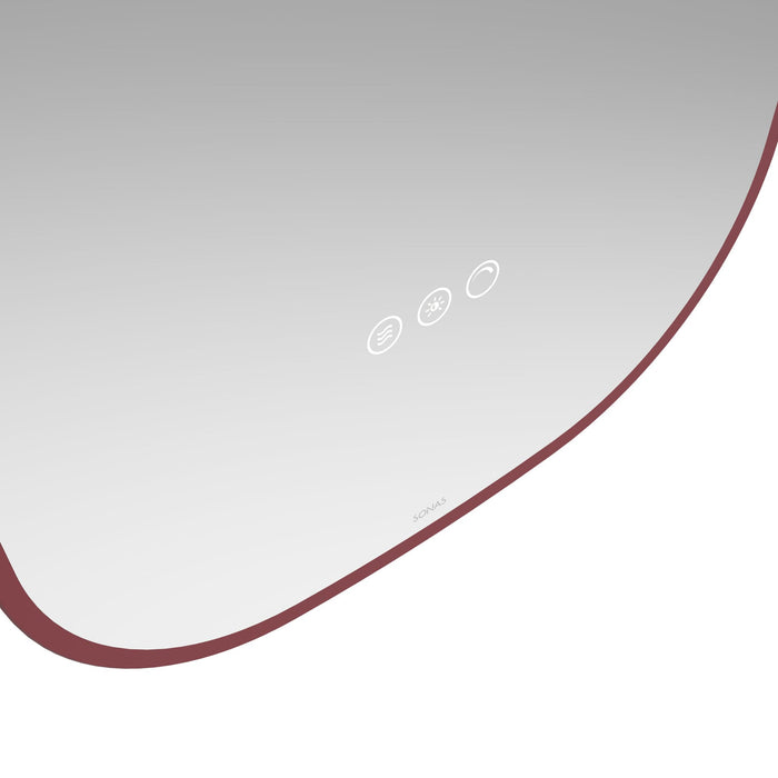 Sonas Echo Arena Illuminated LED Mirror with Demister - 900mm x 450mm