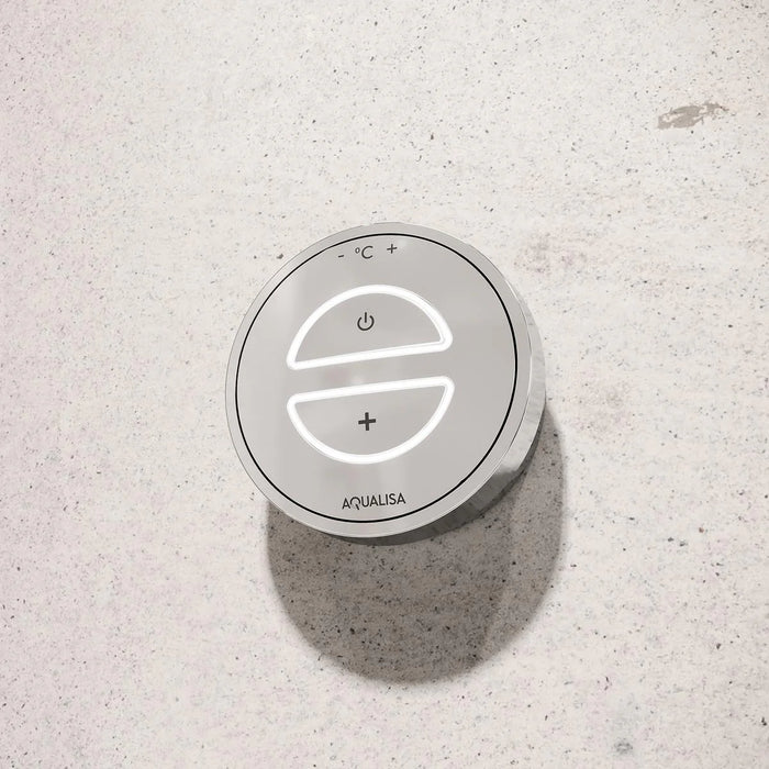 Aqualisa Unity Q Smart Digital Shower Concealed with Fixed Head - Gravity Pumped