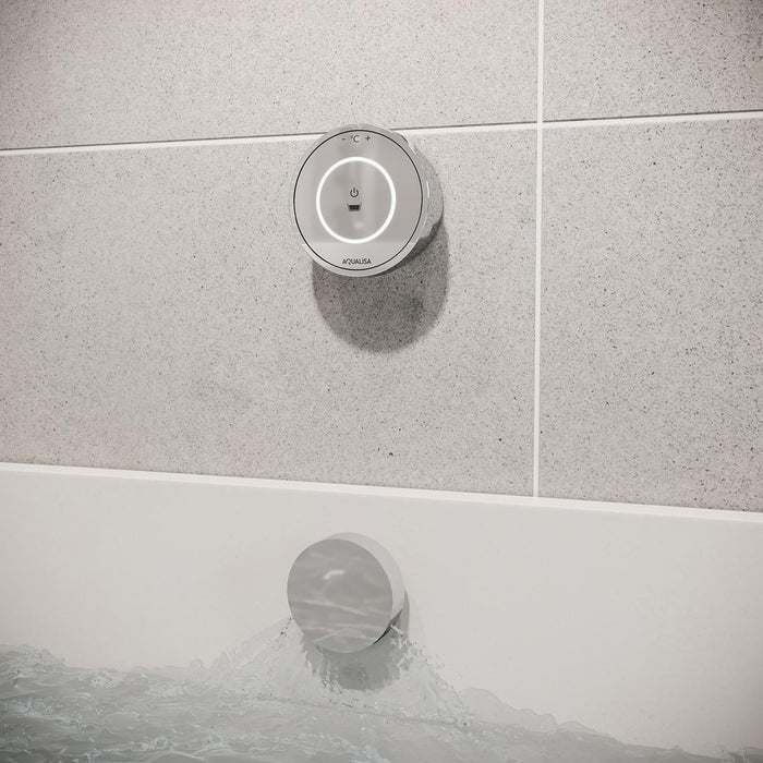 Aqualisa Unity Q Smart Digital Shower Concealed with Bath Fill - Gravity Pumped