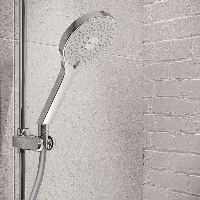 Aqualisa Unity Q Smart Digital Shower Exposed with Bath Fill - Gravity Pumped