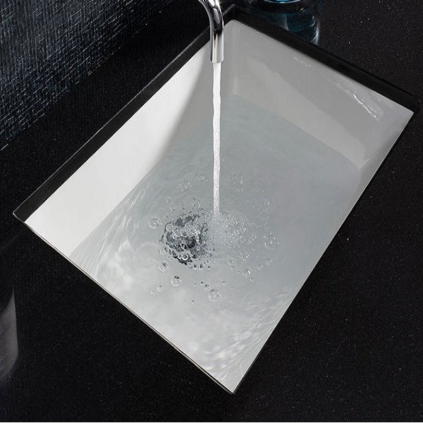 Crosswater Torino B Small Undermount Basin - 510mm - No Tap Holes - White