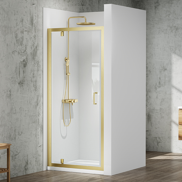 Merlyn MBOX Recessed Pivot Shower Door