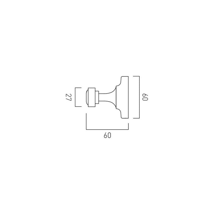 Vado Axbridge Robe Hook