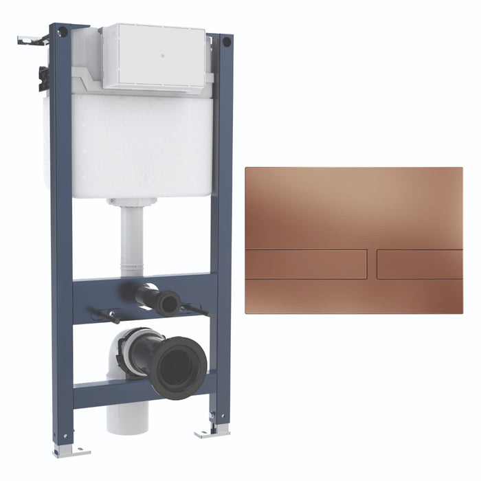 Crosswater Venue 980mm Concealed Cistern Toilet Frame Set 2