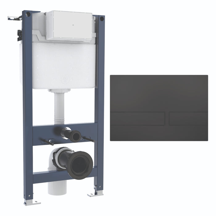 Crosswater Venue 980mm Concealed Cistern Toilet Frame Set 2