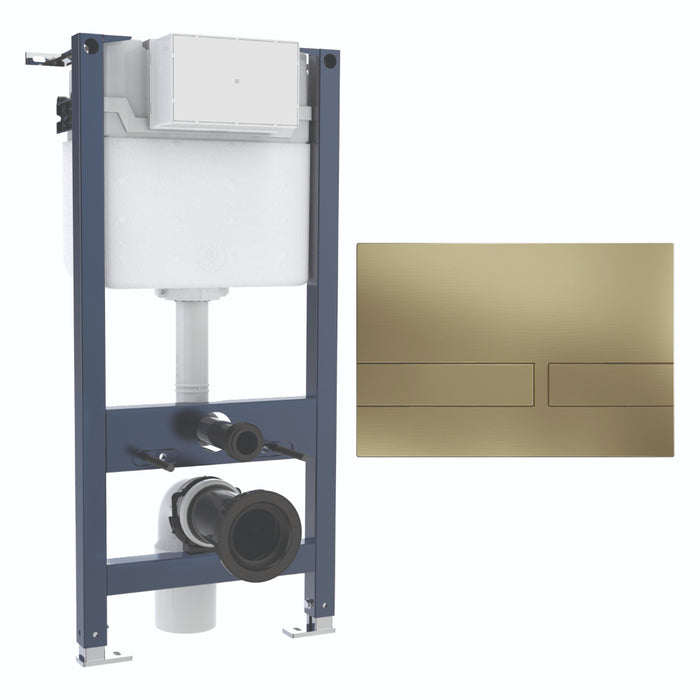 Crosswater Venue 980mm Concealed Cistern Toilet Frame Set 2
