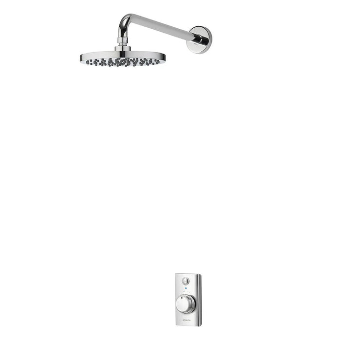 Aqualisa Visage Q Smart Digital Shower Concealed with Fixed Head - High Pressure/Combi