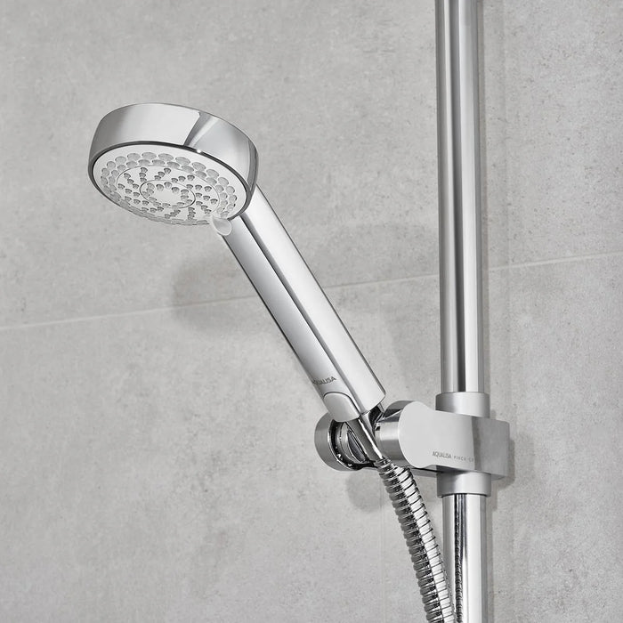 Aqualisa Visage Q Smart Digital Shower Exposed with Adjustable Head - Gravity Pumped