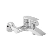 Vado Rowe Wall Mounted Bath Shower Mixer Tap - Chrome