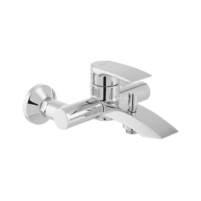 Vado Rowe Wall Mounted Bath Shower Mixer Tap - Chrome
