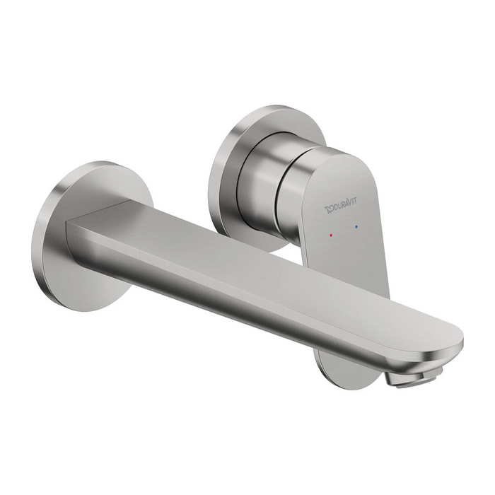 Duravit Wave 2 Hole Wall Mounted Basin Mixer Tap
