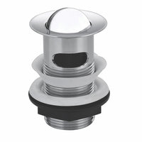 Scudo Round Flip Slotted Basin Waste - Chrome