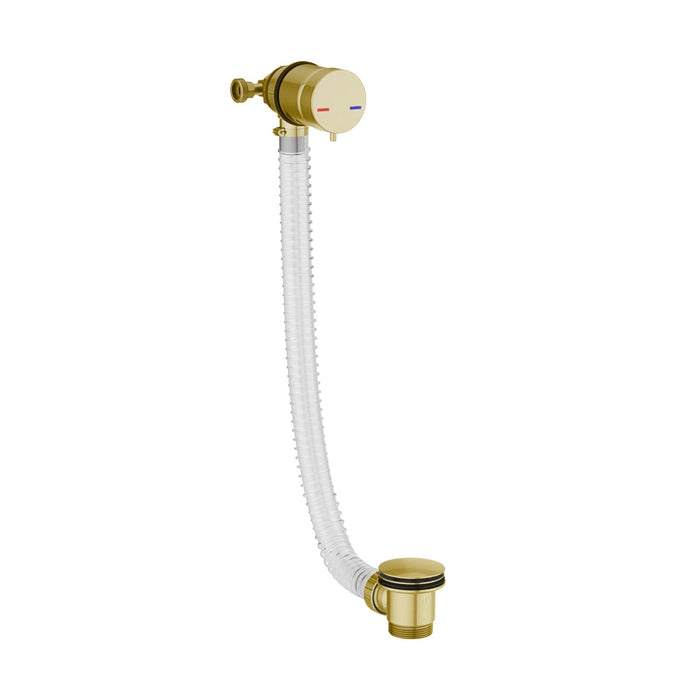 Scudo Bath Filler Overflow & Valve with Click Clack Waste