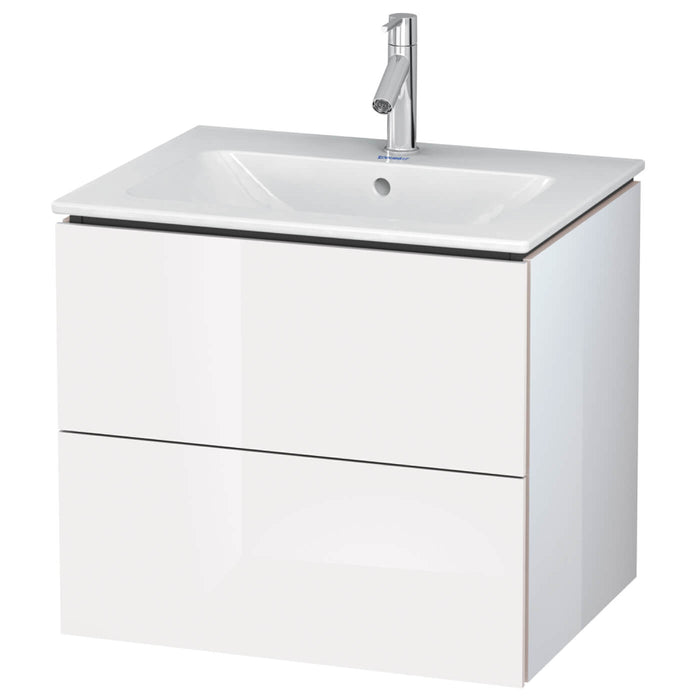 Duravit L-Cube Vanity Unit with Two Drawers & ME by Starck Basin