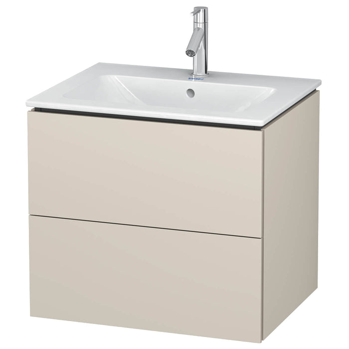 Duravit L-Cube Vanity Unit with Two Drawers & ME by Starck Basin