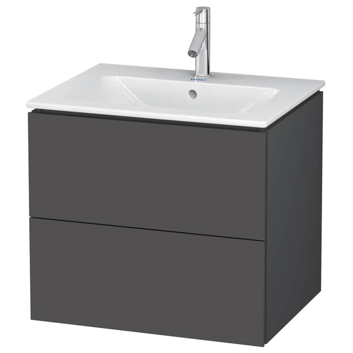 Duravit L-Cube Vanity Unit with Two Drawers & ME by Starck Basin