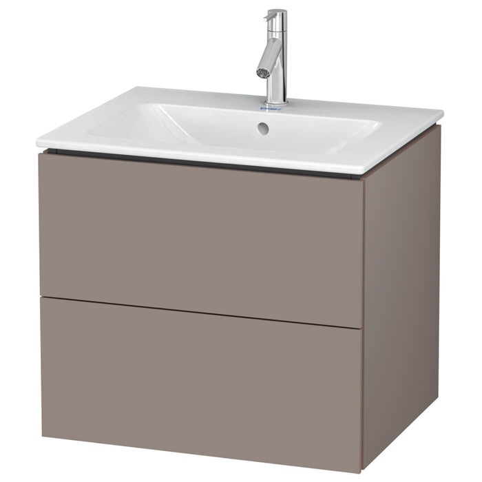 Duravit L-Cube Vanity Unit with Two Drawers & ME by Starck Basin