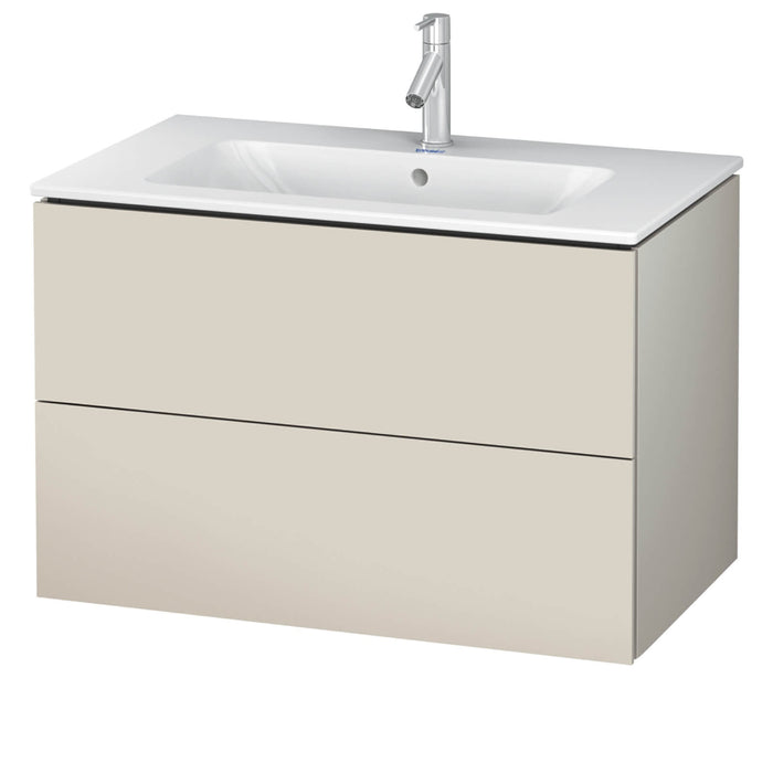 Duravit L-Cube Vanity Unit with Two Drawers & ME by Starck Basin