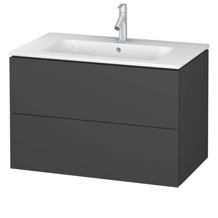 Duravit L-Cube Vanity Unit with Two Drawers & ME by Starck Basin