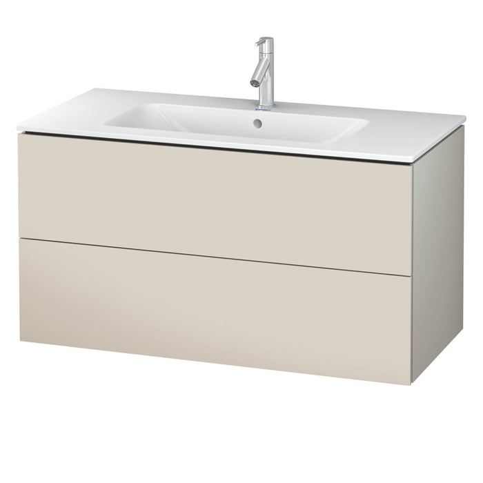 Duravit L-Cube Vanity Unit with Two Drawers & ME by Starck Basin