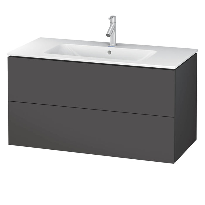 Duravit L-Cube Vanity Unit with Two Drawers & ME by Starck Basin