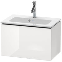Duravit L-Cube Compact Vanity Unit with One Drawer & ME by Starck Basin