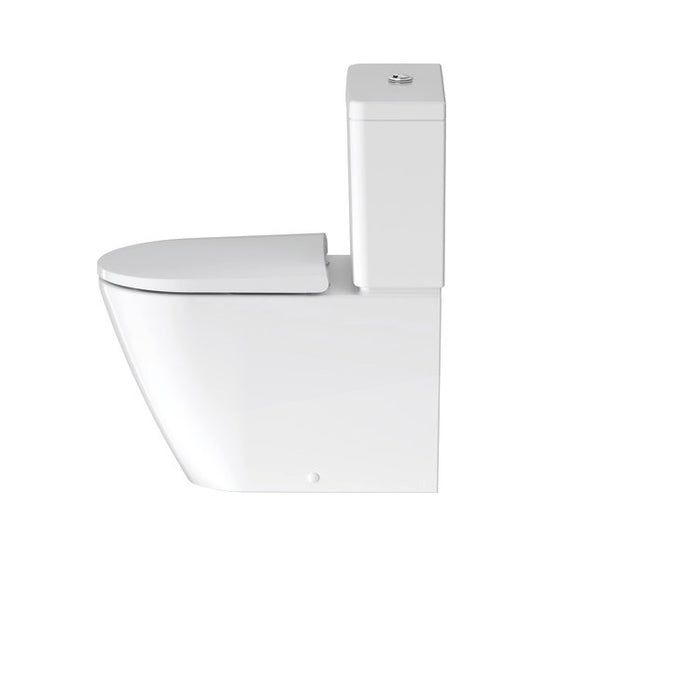 Duravit D-Neo Rimless Close Coupled Toilet with Seat & Cover