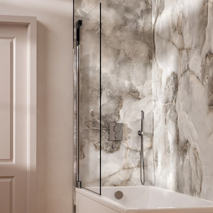 Crosswater MPRO Push Dual Outlet Shower Set with Rain Head and Pencil Handset