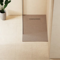 Crosswater Vito Textured Rectangular Shower Tray With Waste