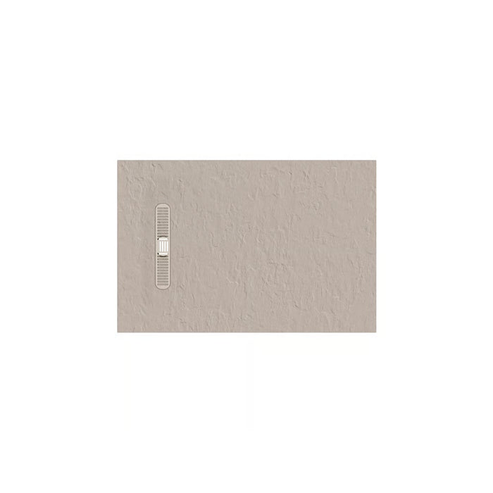 Crosswater Vito Textured Rectangular Shower Tray With Waste