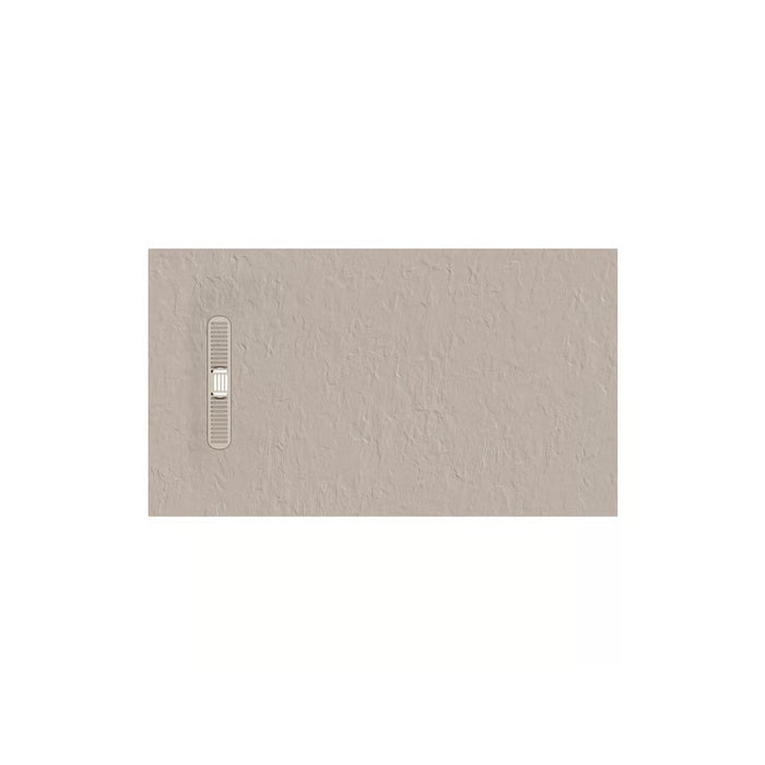 Crosswater Vito Textured Rectangular Shower Tray With Waste