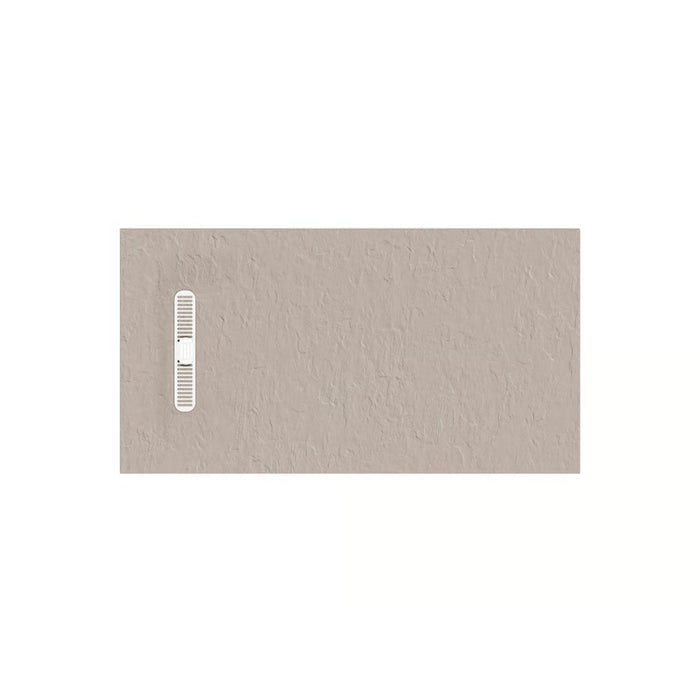 Crosswater Vito Textured Rectangular Shower Tray With Waste