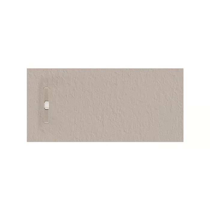 Crosswater Vito Textured Rectangular Shower Tray With Waste