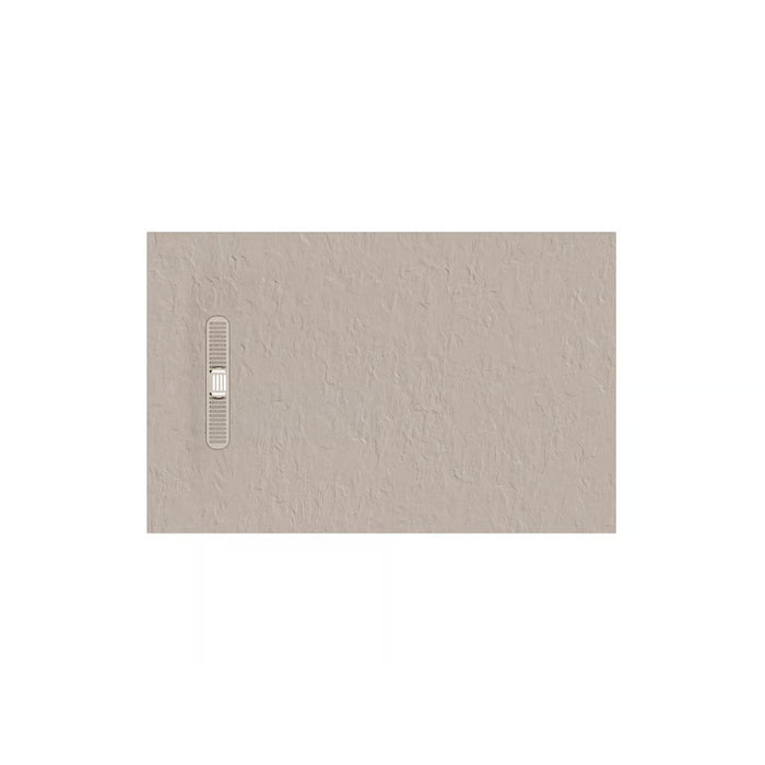 Crosswater Vito Textured Rectangular Shower Tray With Waste