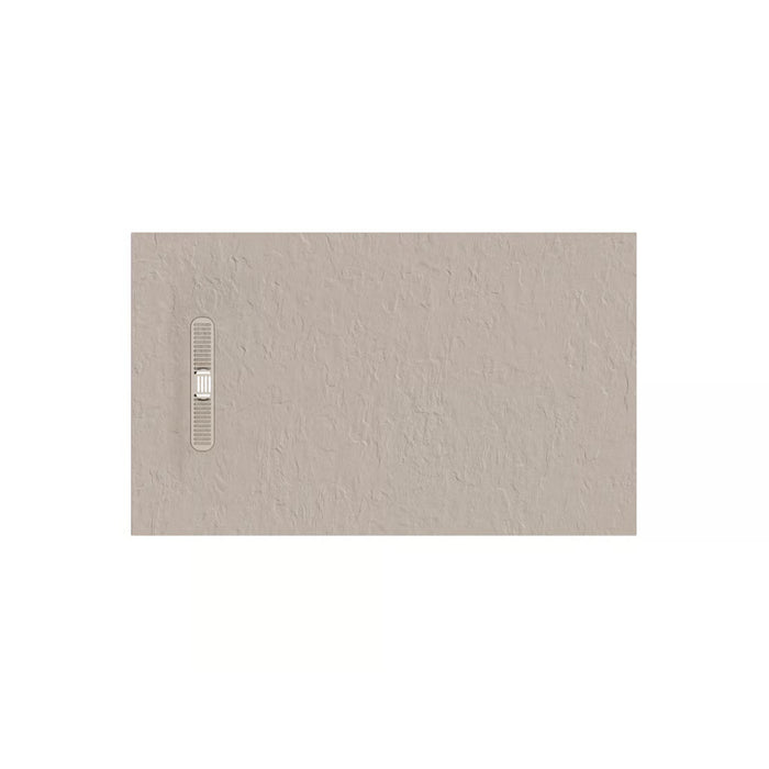 Crosswater Vito Textured Rectangular Shower Tray With Waste