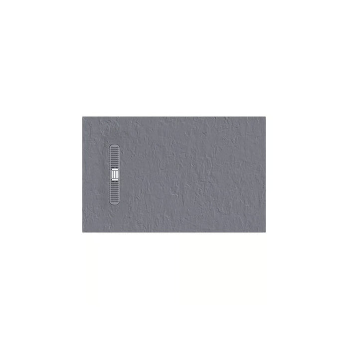 Crosswater Vito Textured Rectangular Shower Tray With Waste