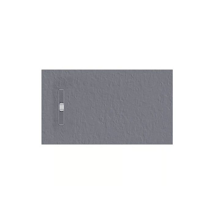 Crosswater Vito Textured Rectangular Shower Tray With Waste